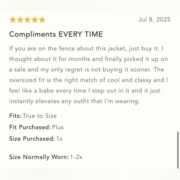 NWT Size 2X - Anthropologie Oversized Faux-Leather Moto Jacket (NWT US$ 168) - Picture 2 of 16